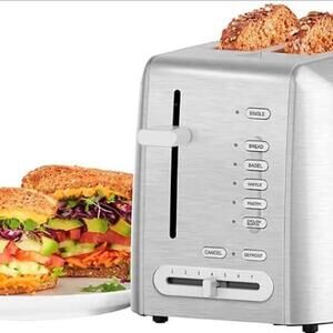 CUSINART 2 SLICE STAINLESS STEEL TOASTER
